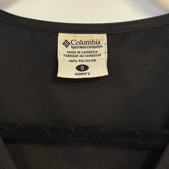 Y2K Vintage 2000 Columbia Women’s Utility Vest Black Gorpcore Gilet Sz.S - Picture 8 of 9